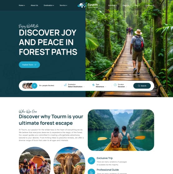 Nature and resort escapes